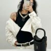 6930d5476e68136f4d9b12b0 New Arrival with Box 💰 YSL GABY Mini Bucket Bag, Soft Lambskin Crossbody & Handbag, Diamond Quilting Design, Gold Hardware