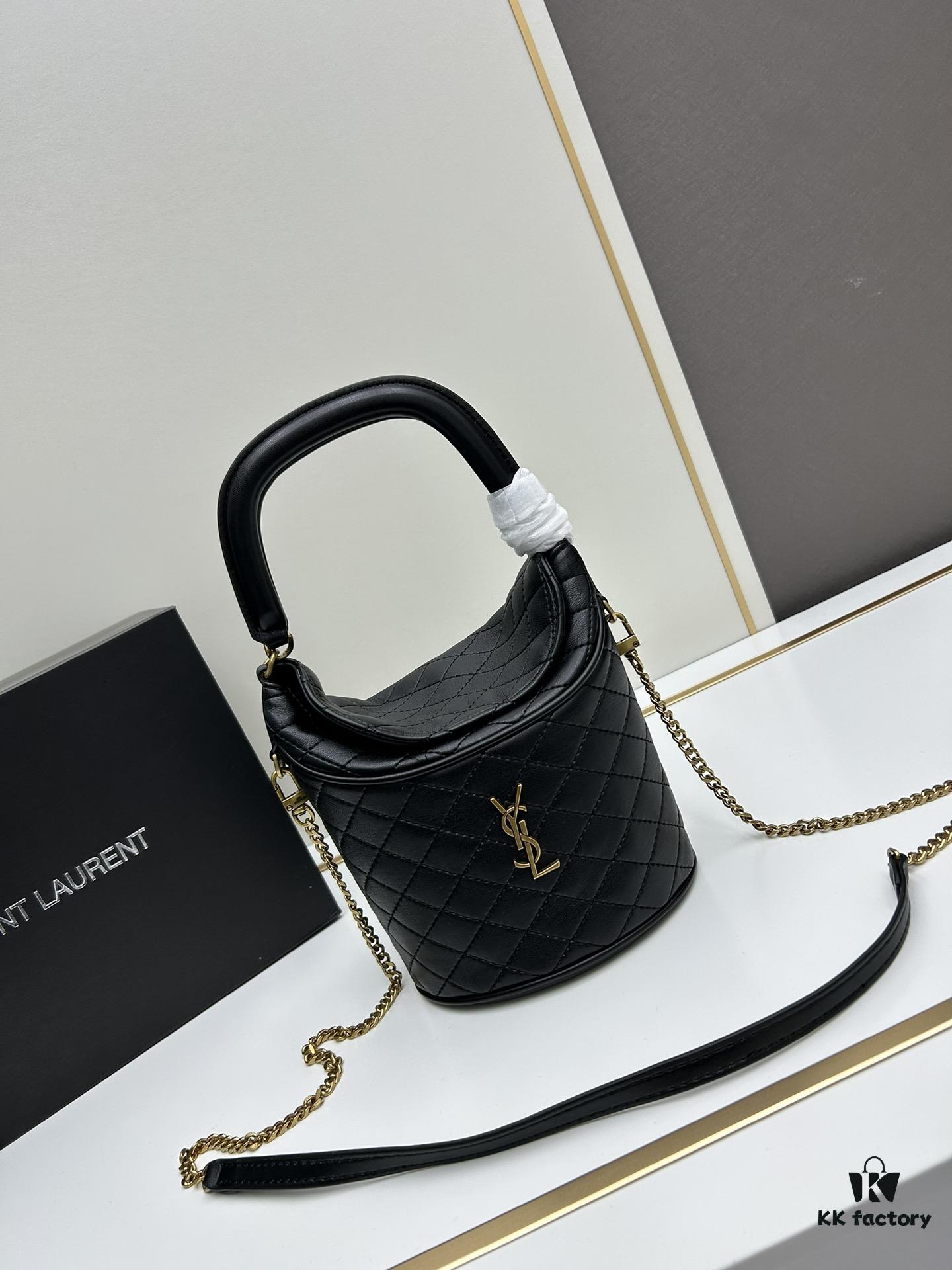 6930d54b6e68136f4d9b12b4 New Arrival with Box 💰 YSL GABY Mini Bucket Bag in Lambskin – Adorable Design, Loved by All 🥰 Details Matter!