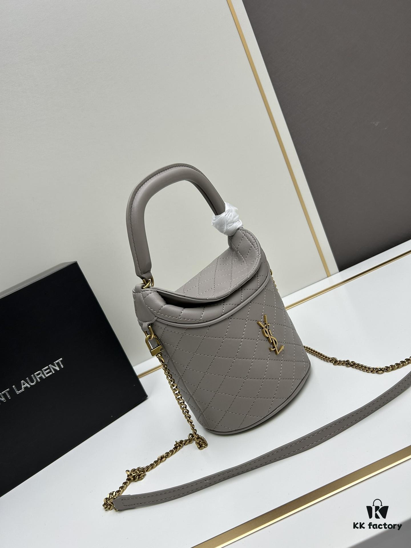 6930d5536e68136f4d9b12be New Arrival with Box 💰 YSL GABY Mini Bucket Bag in Lambskin – Adorable Design, Loved by All 🥰
