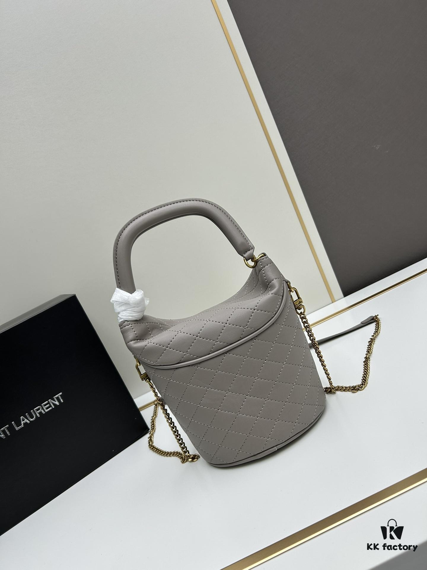 6930d5536e68136f4d9b12bf New Arrival with Box 💰 YSL GABY Mini Bucket Bag in Lambskin – Adorable Design, Loved by All 🥰