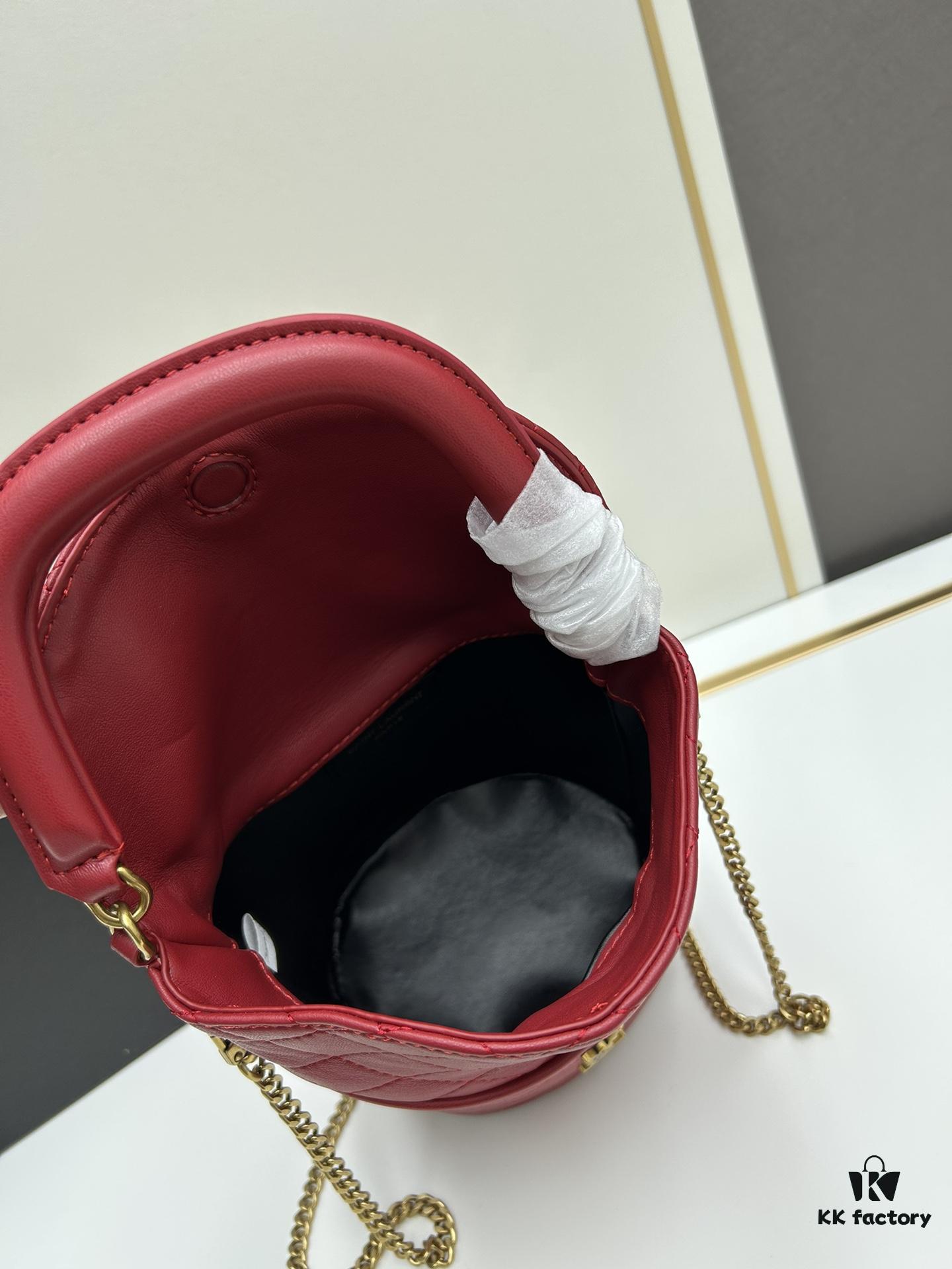 6930d55c6e68136f4d9b12ca New YSL GABY Mini Bucket Bag in Lambskin with Box - Adorable Design, Loved by All
