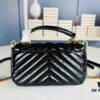 New Arrival YSL Mini College Messenger Bag in Waxed Leather