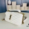 6930d5686e68136f4d9b12db YSL Saint Laurent Mini College Messenger Bag in Waxed Calfskin - Style No. 6126
