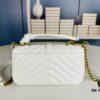 6930d5696e68136f4d9b12df YSL Saint Laurent Mini College Messenger Bag in Waxed Calfskin - Style No. 6126