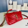 New Arrival YSL Mini College Messenger Bag in Waxed Calfskin - Style No. 6126