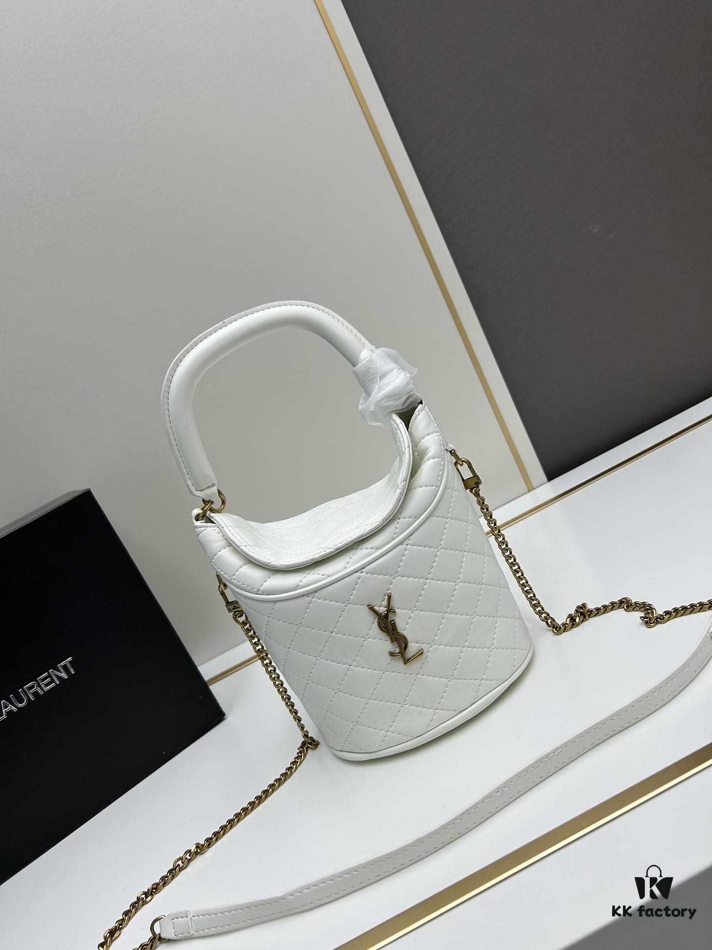 6930d56f6e68136f4d9b12e7 New Arrival with Box 💰 YSL GABY Mini Bucket Bag in Lambskin - Adorable Design Loved by All 🥰 Check Details, Baby!