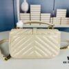 6930d5766e68136f4d9b12f5 New Arrival YSL Mini College Crossbody Bag in Waxed Calfskin - Style No. 6126