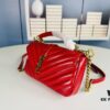 New Arrival YSL Mini College Messenger Bag in Waxed Calfskin - Style No. 6126