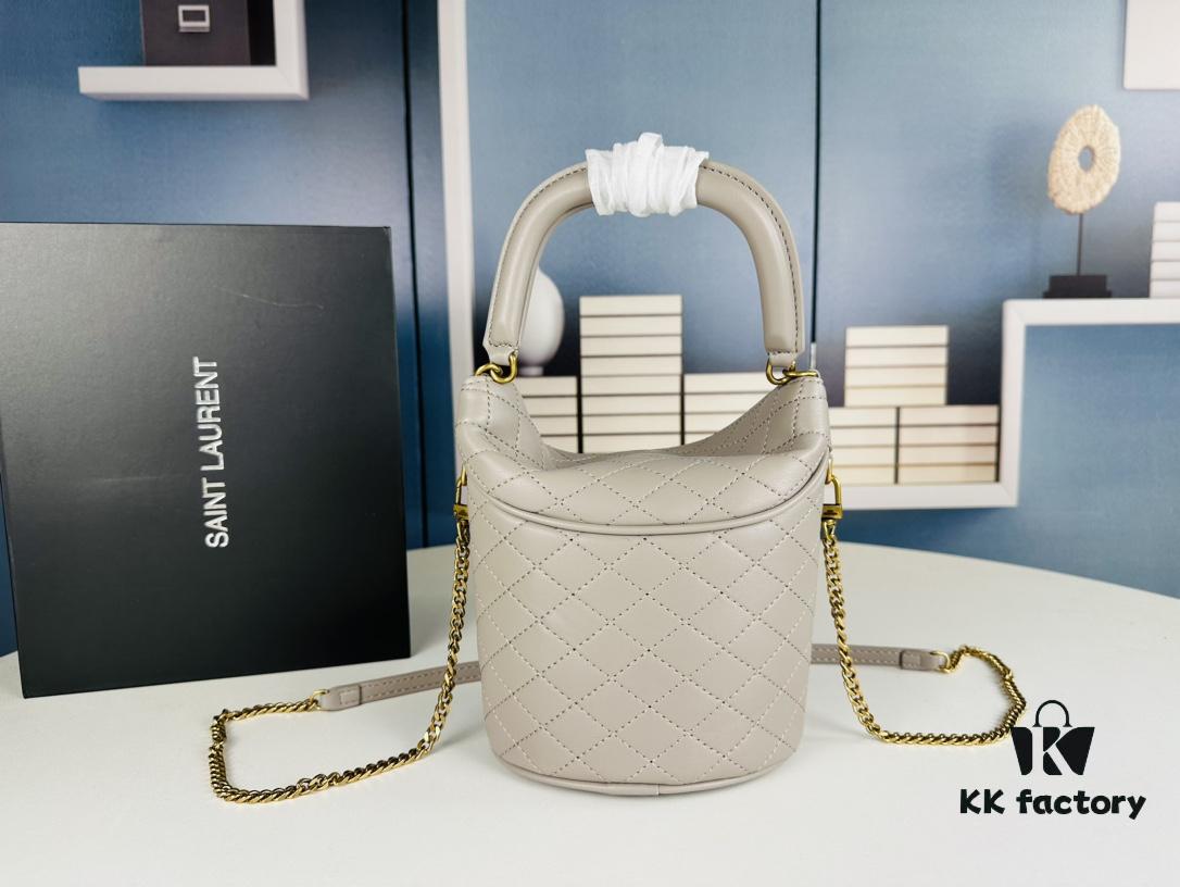 6930d5a46e68136f4d9b133c New Arrival with Box 💰 YSL GABY Mini Leather Bucket Bag – Adorable & Chic 🥰 Details Matter for True Connoisseurs ||| Yves Saint Laurent GABY Collection