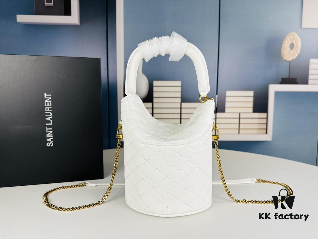 6930d5a96e68136f4d9b1345 New Arrival with Box 💰 YSL GABY Bucket Bag, Adorable Details for Connoisseurs 🥰 ||| Yves Saint Laurent GABY Collection Mini Lamb Leather Lucky Bucket Bag, Tote, Fries Bag!