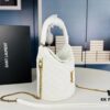 6930d5a96e68136f4d9b1346 New Arrival with Box 💰 YSL GABY Bucket Bag, Adorable Details for Connoisseurs 🥰 ||| Yves Saint Laurent GABY Collection Mini Lamb Leather Lucky Bucket Bag, Tote, Fries Bag!