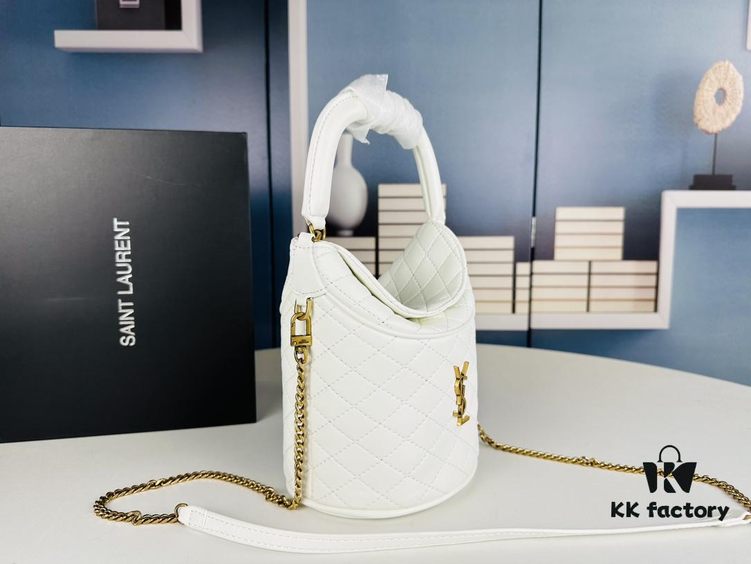 6930d5a96e68136f4d9b1346 New Arrival with Box 💰 YSL GABY Bucket Bag, Adorable Details for Connoisseurs 🥰 ||| Yves Saint Laurent GABY Collection Mini Lamb Leather Lucky Bucket Bag, Tote, Fries Bag!
