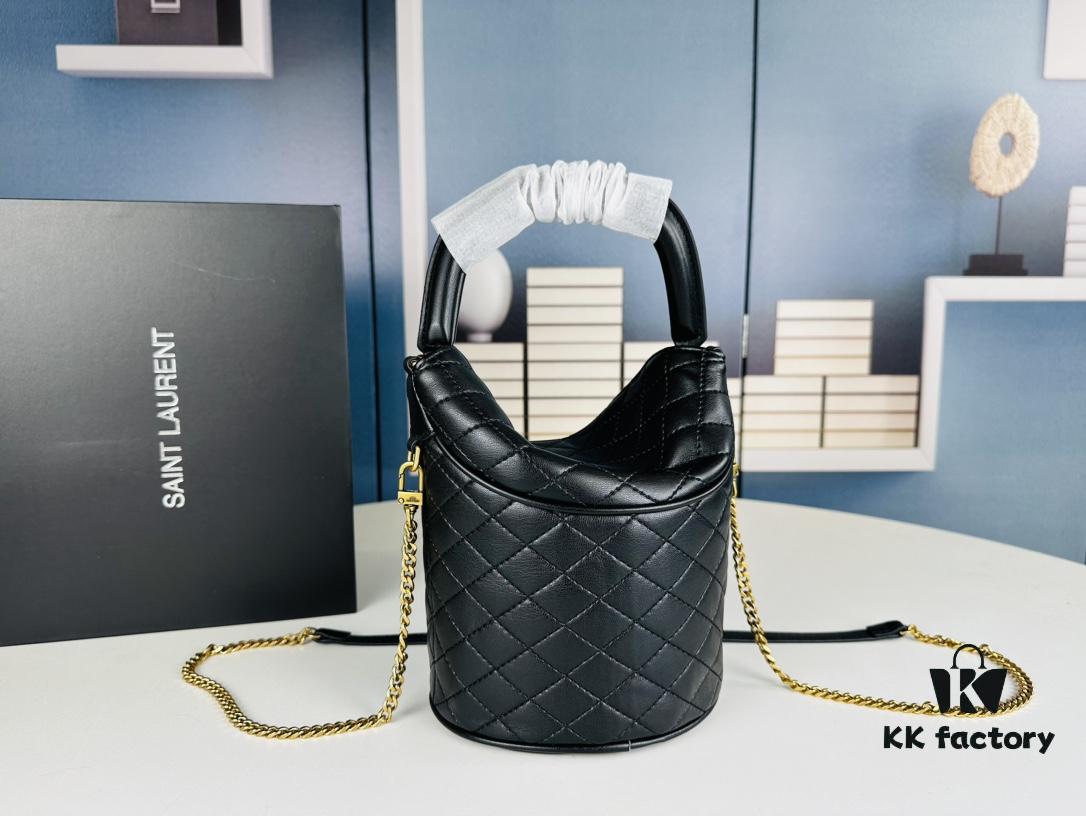 6930d5ae6e68136f4d9b134c New Arrival with Box 💰 YSL GABY Mini Bucket Bag in Lambskin – Adorable Design, Loved by All 🥰 Details Matter!
