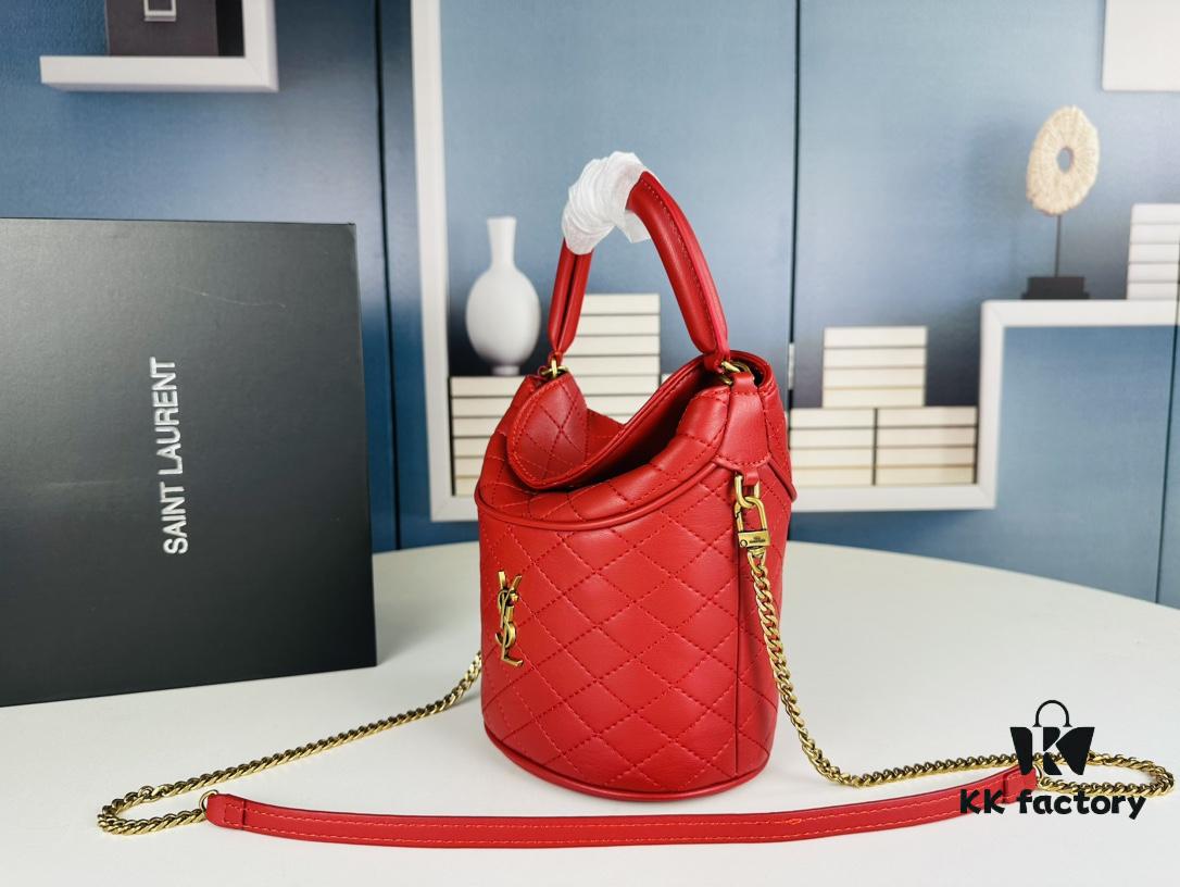 6930d5b36e68136f4d9b1352 New Arrival with Box 💰 YSL GABY Mini Bucket Bag in Lambskin – Adorable Design, Loved by All 🥰