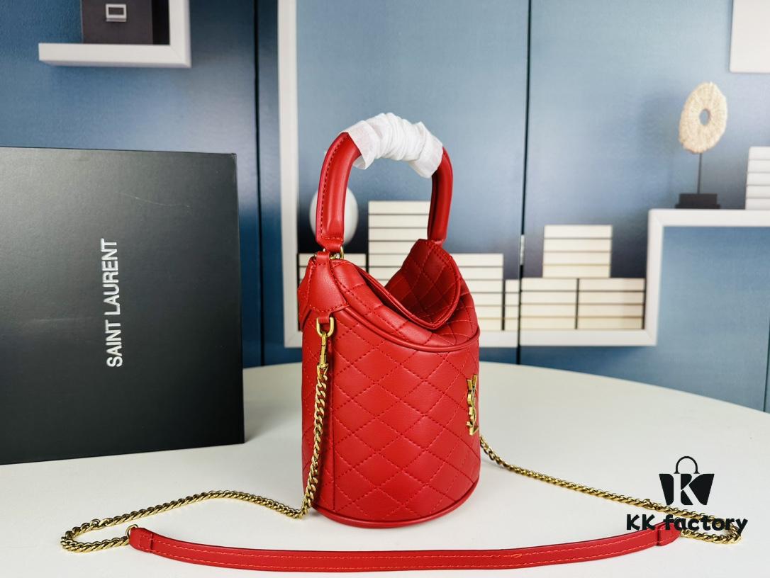 6930d5b46e68136f4d9b1353 New Arrival with Box 💰 YSL GABY Mini Bucket Bag in Lambskin – Adorable Design, Loved by All 🥰