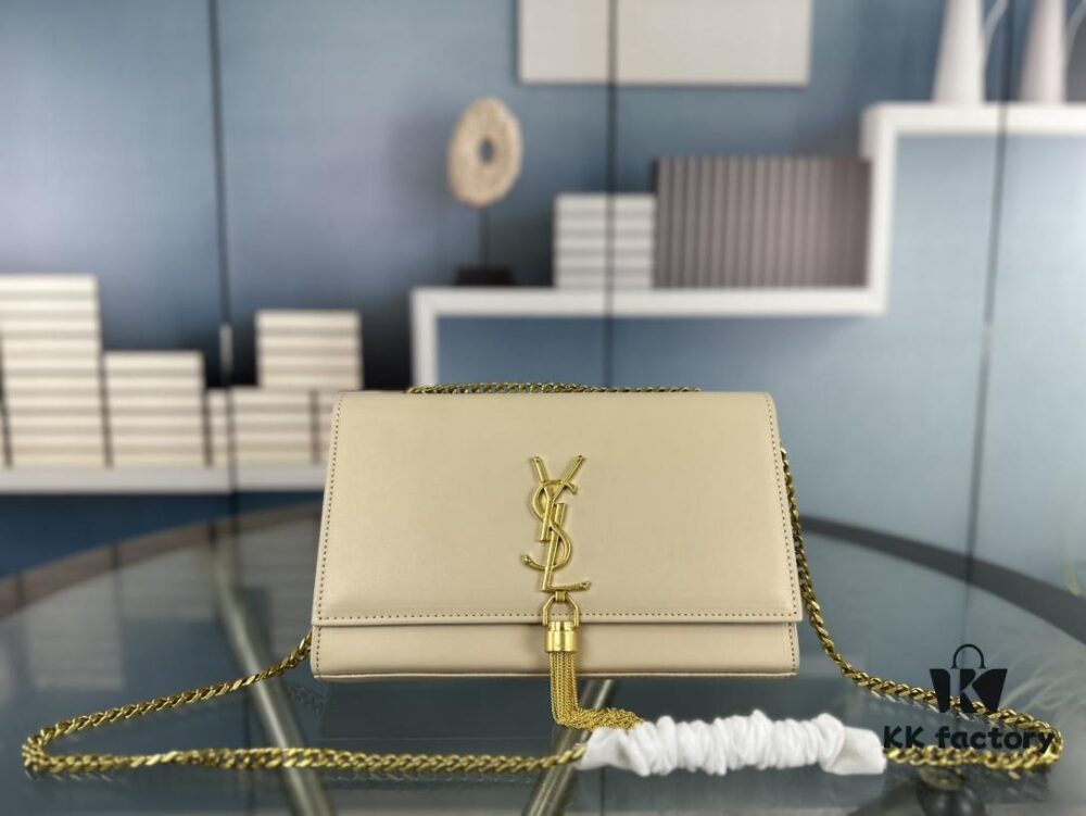 6930d5c46e68136f4d9b136b YSL Kate Tassel Bag with Box 💰 - Elegant Saint Laurent Prince Wen Same-Style Woc Chain Bag