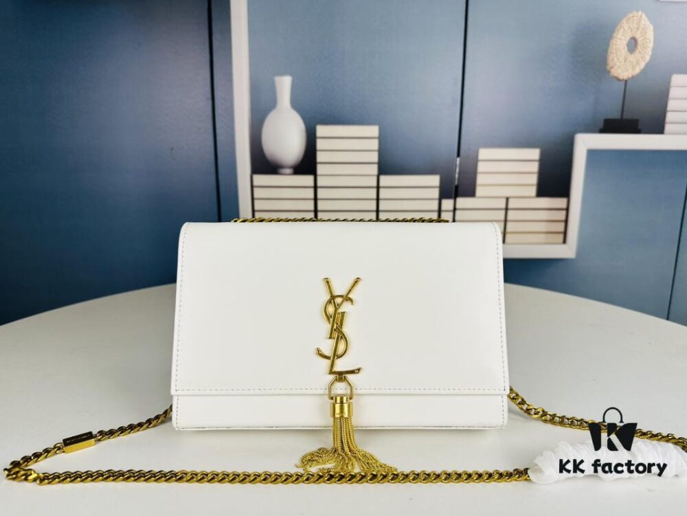 6930d5ca6e68136f4d9b1373 YSL Kate Tassel Bag with Box 💰 - Elegant Saint Laurent Prince Wen's Same Style Woc Chain Bag, Latest Counter Synchronized Design