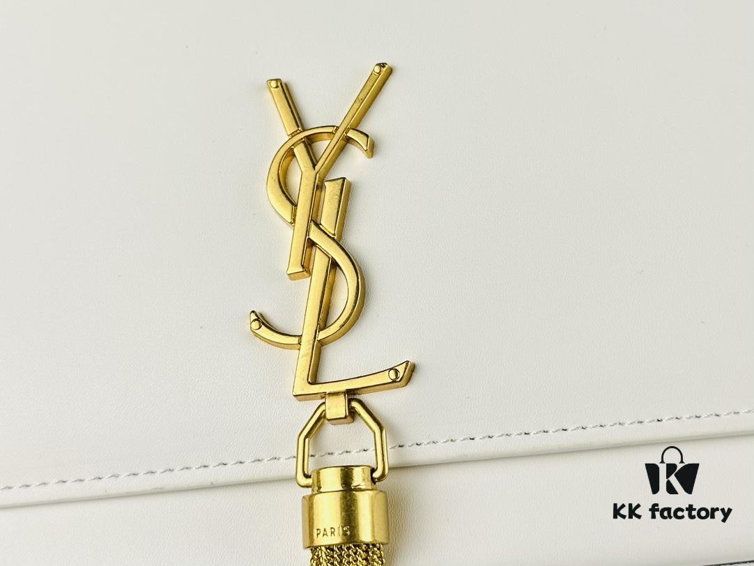 6930d5cb6e68136f4d9b1378 YSL Kate Tassel Bag with Box 💰 - Elegant Saint Laurent Prince Wen's Same Style Woc Chain Bag, Latest Counter Synchronized Design