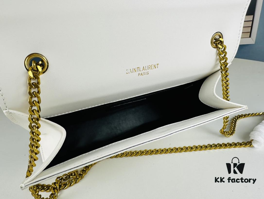 6930d5cf6e68136f4d9b137b YSL Kate Tassel Bag with Box 💰 - Elegant Saint Laurent Prince Wen's Same Style Woc Chain Bag, Latest Counter Synchronized Design