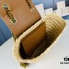 6930d5ed6e68136f4d9b13a7 New YSL Straw Woven Tote Bag with Logo Print – Perfect Summer Beach Bag