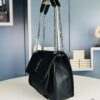6930d5f16e68136f4d9b13ac New Arrival NIKI BABY Full-Grain Lamb Leather Handbag ||| YSL Niki 21cm 28cm Distressed Lamb Leather Black Silver Mini Bag