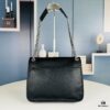 6930d5f36e68136f4d9b13af New Arrival NIKI BABY Full-Grain Lamb Leather Handbag ||| YSL Niki 21cm 28cm Distressed Lamb Leather Black Silver Mini Bag