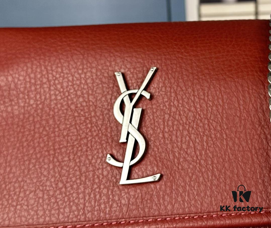 6930d5fe6e68136f4d9b13bf New Arrival NIKI BABY Full-Grain Lambskin Handbag ||| YSL Niki 21cm 28cm Distressed Lamb Leather Black Silver Mini