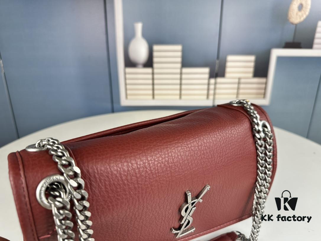 6930d5ff6e68136f4d9b13c0 New Arrival NIKI BABY Full-Grain Lambskin Handbag ||| YSL Niki 21cm 28cm Distressed Lamb Leather Black Silver Mini