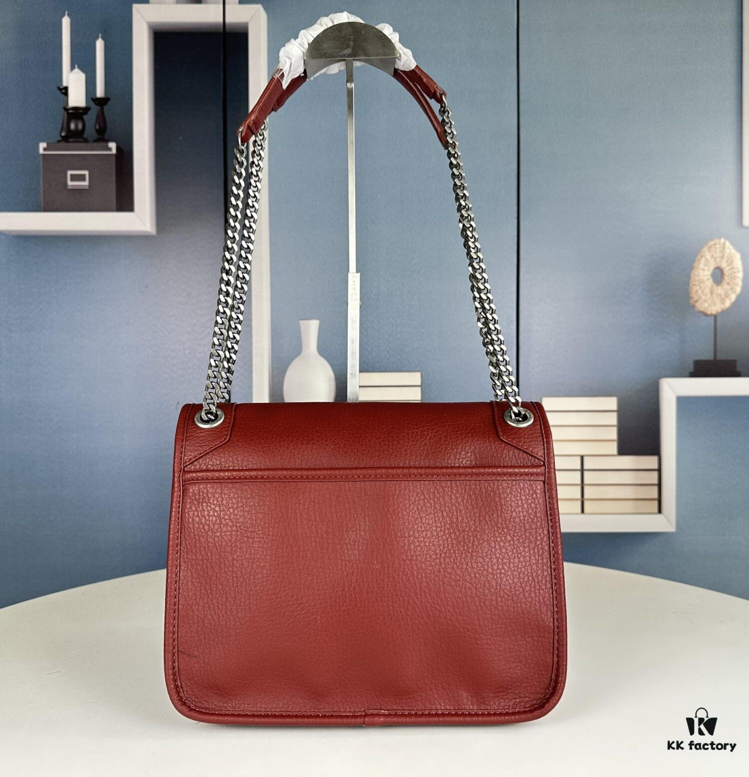 6930d6006e68136f4d9b13c4 New Arrival NIKI BABY Full-Grain Lambskin Handbag ||| YSL Niki 21cm 28cm Distressed Lamb Leather Black Silver Mini