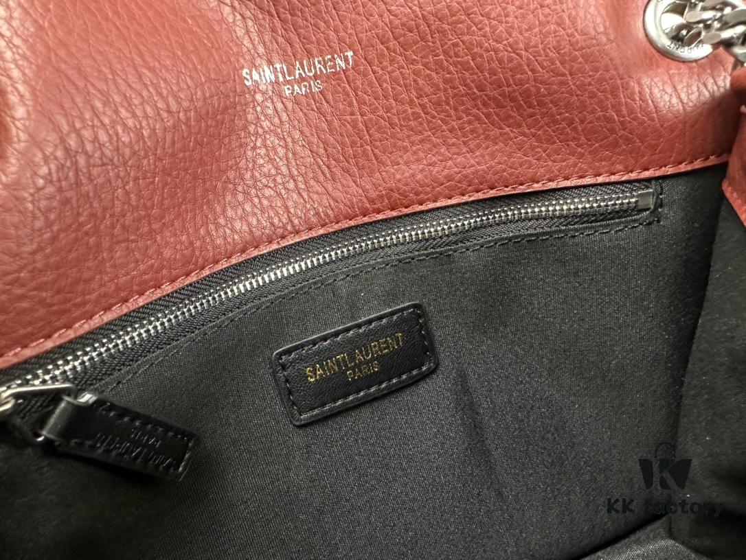 6930d6006e68136f4d9b13c5 New Arrival NIKI BABY Full-Grain Lambskin Handbag ||| YSL Niki 21cm 28cm Distressed Lamb Leather Black Silver Mini