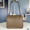 6930d6056e68136f4d9b13cb New Arrival NIKI BABY Full-Grain Lambskin Handbag ||| YSL Niki 21cm 28cm Aged Lamb Leather Black Silver Mini