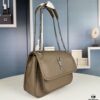 6930d6056e68136f4d9b13cc New Arrival NIKI BABY Full-Grain Lambskin Handbag ||| YSL Niki 21cm 28cm Aged Lamb Leather Black Silver Mini