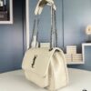6930d6076e68136f4d9b13cf New Arrival NIKI BABY Full-Grain Lamb Leather Handbag ||| YSL Niki 21cm 28cm Distressed Lamb Leather Black Silver Mini