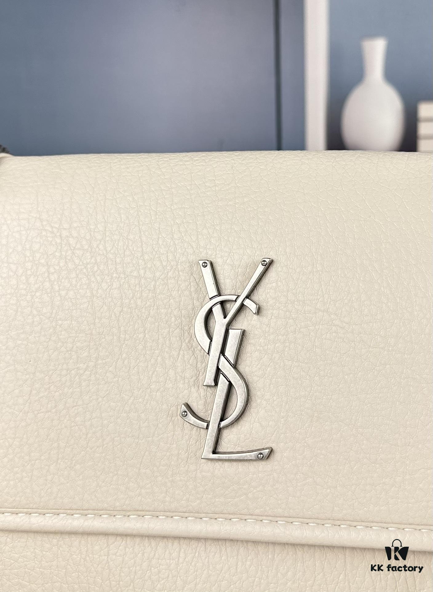 6930d60b6e68136f4d9b13d5 New Arrival NIKI BABY Full-Grain Lamb Leather Handbag ||| YSL Niki 21cm 28cm Distressed Lamb Leather Black Silver Mini