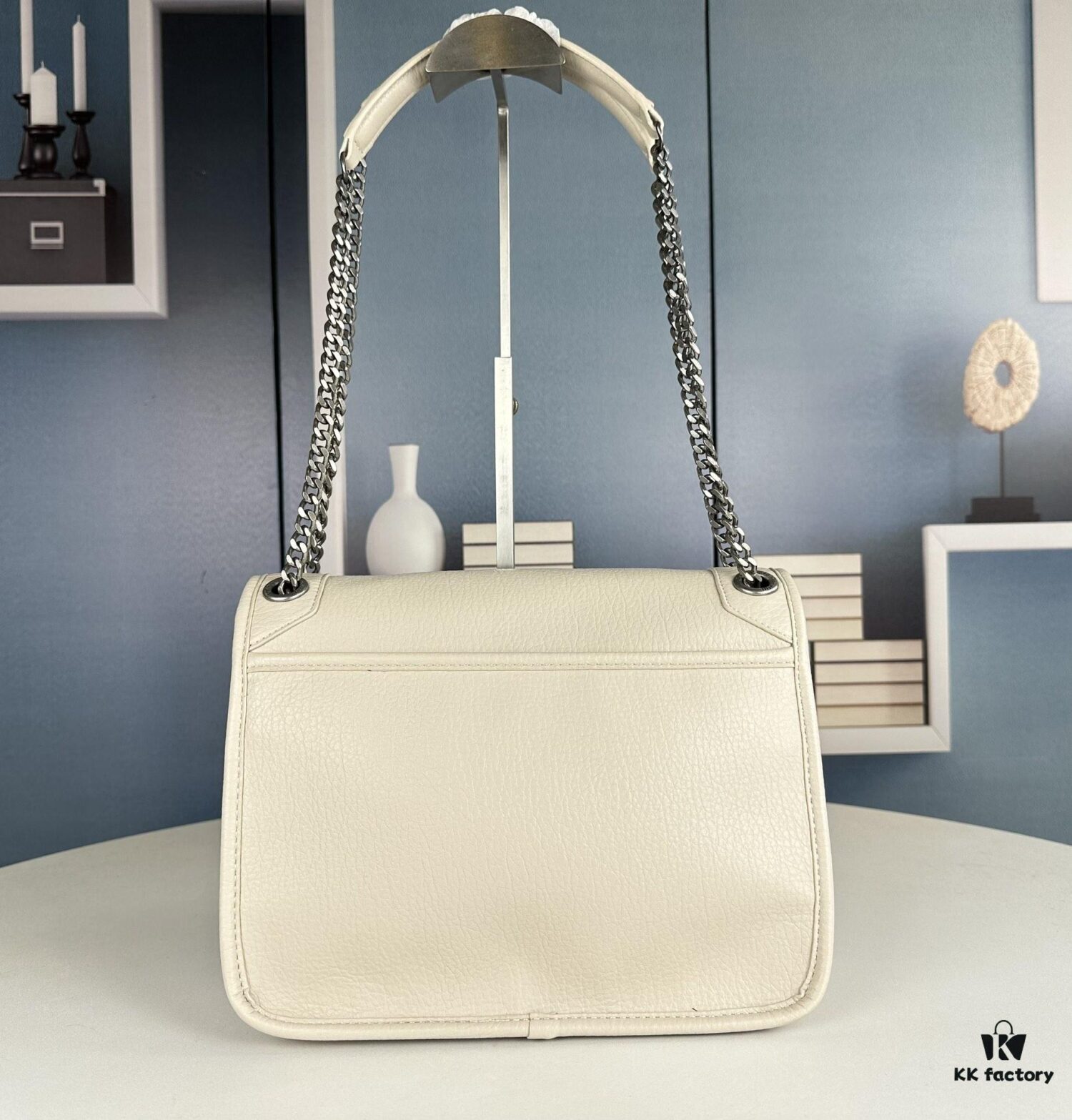 6930d60c6e68136f4d9b13d7 New Arrival NIKI BABY Full-Grain Lamb Leather Handbag ||| YSL Niki 21cm 28cm Distressed Lamb Leather Black Silver Mini