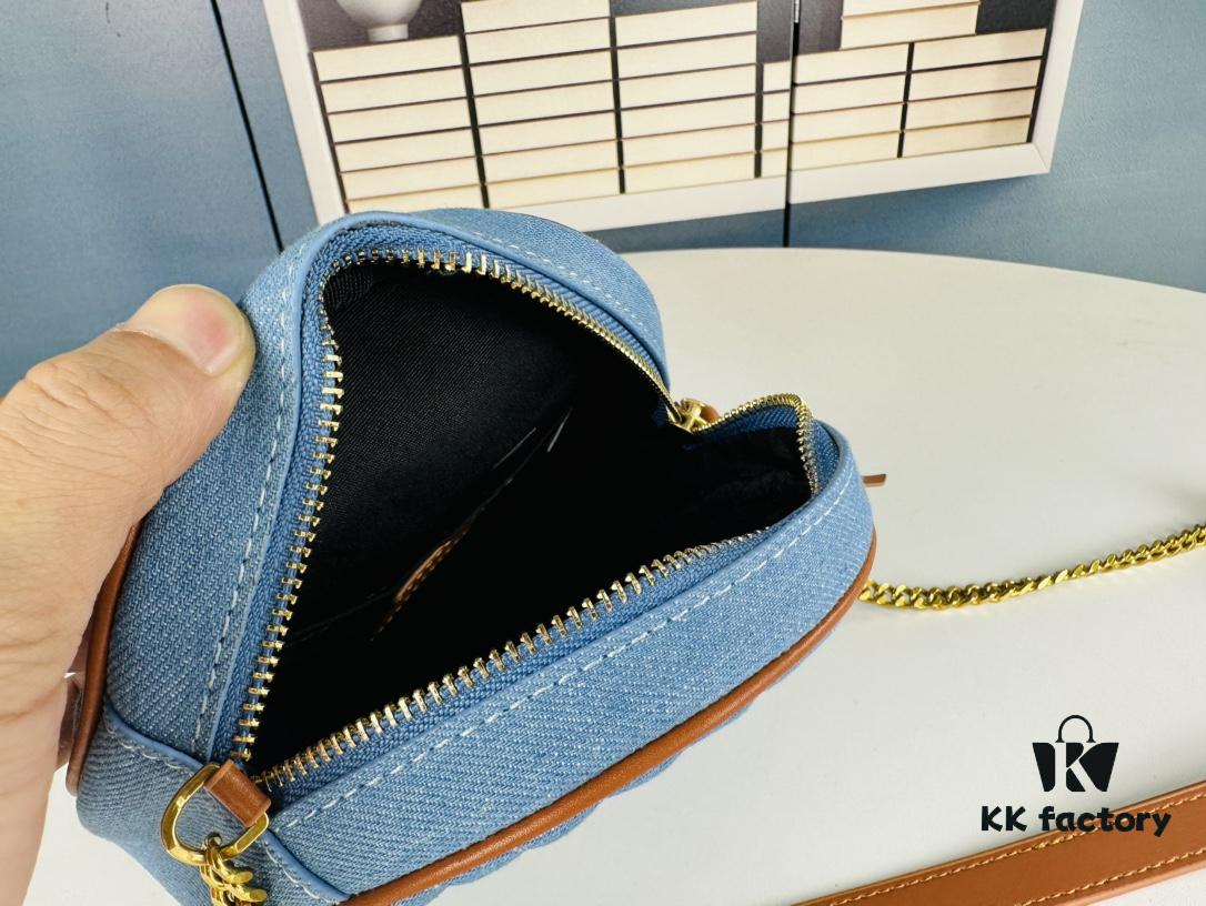 6930d6456e68136f4d9b1431 New YSL 6-Color Saint Laurent Gold Logo Caviar Quilted Leather Round Bag