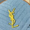 6930d6456e68136f4d9b1432 New YSL 6-Color Saint Laurent Gold Logo Caviar Quilted Leather Round Bag
