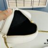 6930d64c6e68136f4d9b143b New Arrival YSL 6-Color Saint Laurent Gold Logo Caviar Quilted Leather Round Bag