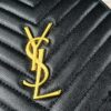6930d6566e68136f4d9b144b New Arrival YSL 6-Color Saint Laurent Gold Logo Caviar Quilted Leather Round Bag
