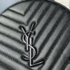 New Arrival YSL 6-Color Saint Laurent Gold Logo Caviar Quilted Leather Round Bag