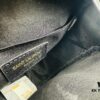 New Arrival YSL 6-Color Saint Laurent Gold Logo Caviar Quilted Leather Round Bag