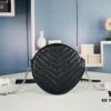 6930d65e6e68136f4d9b1457 New YSL 6-Color Saint Laurent Gold Logo Caviar Quilted Leather Round Bag