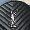 6930d6616e68136f4d9b145c New YSL 6-Color Saint Laurent Gold Logo Caviar Quilted Leather Round Bag