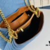 New Large Size YSL Denim Bag with Box