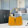 6930d69c6e68136f4d9b14ba YSL Saint Laurent Hobo Bag in Patent Leather with Box