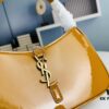 6930d69e6e68136f4d9b14bf YSL Saint Laurent Hobo Bag in Patent Leather with Box