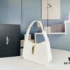 YSL Saint Laurent Hobo Shoulder Bag in Patent Leather with Box