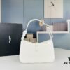 YSL Saint Laurent Hobo Shoulder Bag in Patent Leather with Box