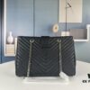 6930d6a76e68136f4d9b14ce New Arrival with Box Wholesale Saint Laurent YSL Caviar Leather Large Tote Bag / Shopping Bag ||| Black Caviar Stitching
