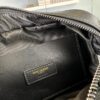 6930d6b26e68136f4d9b14e4 YSL Saint Laurent New Black Calfskin Woven Camera Bag with Gold-Tone Hardware